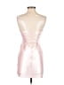 Unbranded 100% Polyester Metallic Pink Cocktail Dress Size 00 - photo 2