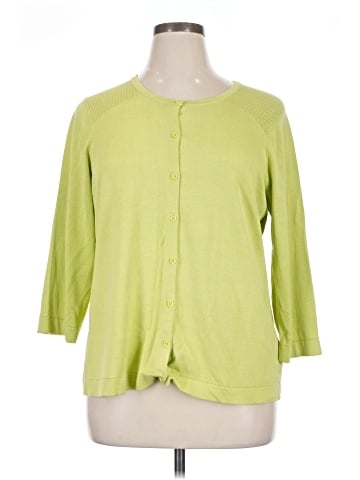 Coldwater Creek Silk Cardigan (view 1)