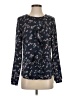 LC Lauren Conrad 100% Polyester Blue Long Sleeve Blouse Size XS - photo 1