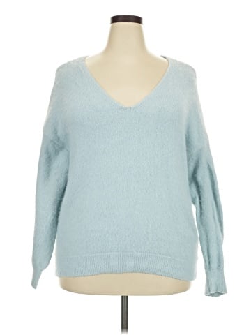 Shein Curve Pullover Sweater (view 1)
