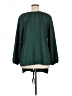 Unbranded 100% Polyester Green 3/4 Sleeve Blouse Size 1XL - photo 2