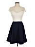 B. Darlin Ivory Cocktail Dress Size 3 - 4 Plus - photo 1