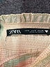 Zara Tan Orange Sleeveless Blouse Size S - photo 7