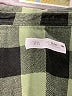 Zara Checkered-gingham Green Long Sleeve Button-Down Shirt Size 13 - 14 - photo 3