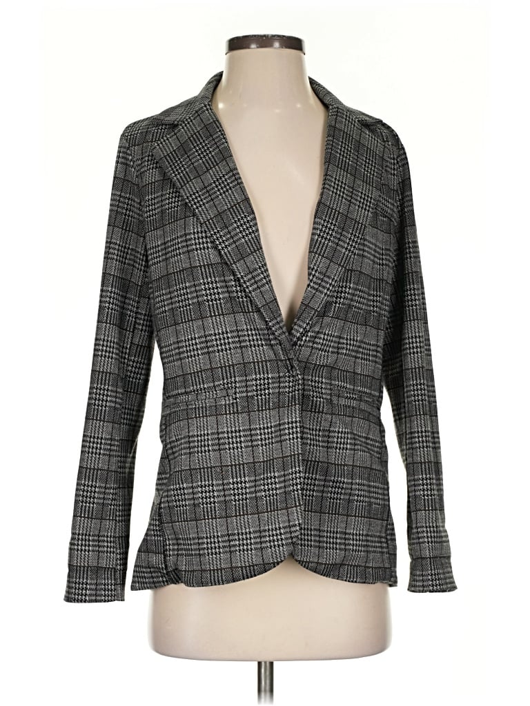 Pre-owned Michael Stars Blazer Jacket In Gray