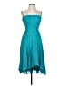 Tadashi Teal Cocktail Dress Size 14 - photo 1