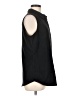 Travelsmith 100% Polyester Black Sleeveless Blouse Size M - photo 4