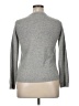 Jumper 1234 100% Cashmere Gray Cashmere Pullover Sweater Size 16 (3) - photo 2