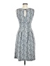 En Focus Studio 100% Polyester Tweed Gray Cocktail Dress Size 6 - photo 2