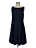 The Limited Solid Blue Casual Dress Size 4 - photo 1