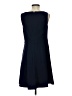 The Limited Solid Blue Casual Dress Size 4 - photo 2