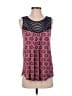 Loveappella Red Sleeveless Blouse Size S - photo 1