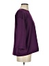 Eileen Fisher 100% Polyester Purple 3/4 Sleeve Top Size S - photo 4