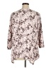 Elle Brown 3/4 Sleeve T-Shirt Size XXL - photo 2