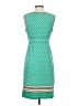Studio M Polka Dots Green Casual Dress Size S - photo 2