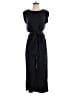 Lou & Grey Solid Black Jumpsuit Size S - photo 1