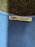Zara Blue Casual Dress Size S - photo 7