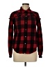FRAME 100% Cotton Plaid Red Long Sleeve Button-Down Shirt Size M - photo 1