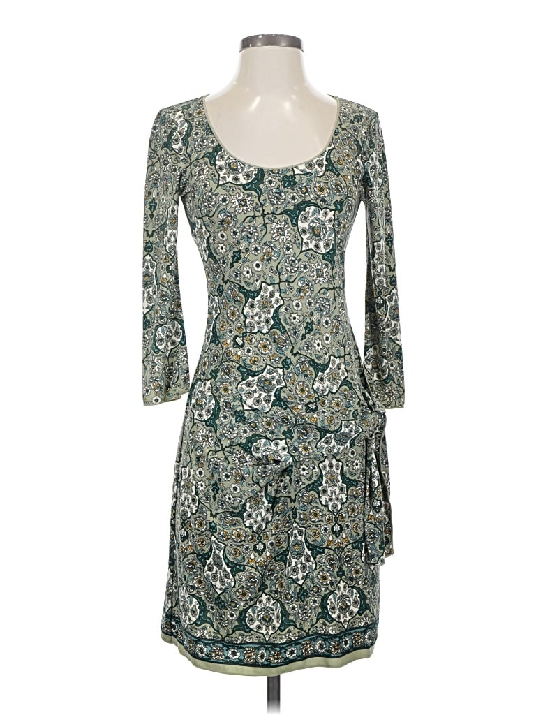 Pre-owned Max Studio Casual Dress In Green