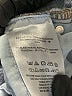 Free People 100% Spandex Hearts Blue Jeans Size 25 waist - photo 7