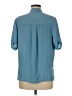 Topshop Blue Short Sleeve Blouse Size 6 - photo 2