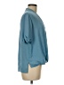 Topshop Blue Short Sleeve Blouse Size 6 - photo 4