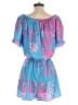 Shein Tropical Blue Romper Size 6 - photo 2