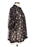 Atmosphere 100% Polyester Floral Black 3/4 Sleeve Blouse Size 12 - photo 4