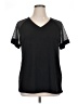 Unbranded Black Short Sleeve Top Size XL - photo 1
