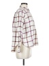 Ann Taylor LOFT Plaid Ivory Long Sleeve Button-Down Shirt Size M - photo 4