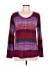 Josie Natori Purple Pullover Sweater Size L - photo 1