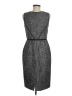Ann Taylor Tweed Gray Cocktail Dress Size 6 - photo 2