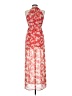 Forever 21 100% Polyester Floral Red Casual Dress Size S - photo 2