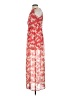 Forever 21 100% Polyester Floral Red Casual Dress Size S - photo 5