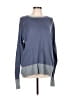 Giorgio Armani 100% Cotton Blue Purple Pullover Sweater Size L - photo 1