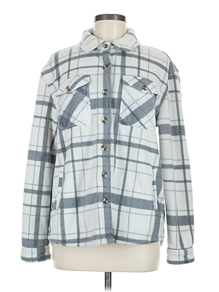 Pre-owned Sage Collective Jacket In Gray