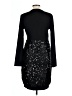 Finejo Stars Black Cocktail Dress Size L - photo 2