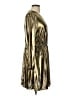 MICHAEL Michael Kors Metallic Gold Cocktail Dress Size L - photo 4