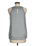 Adiva 100% Polyester Floral Blue Gray Sleeveless Blouse Size M - photo 2