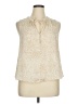 Roan + Ryan 100% Rayon Ivory Sleeveless Blouse Size XL - photo 1