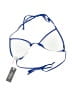 Zeraca Blue Swimsuit Top Size S - photo 2