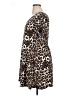 Annabelle Animal Print Brown Casual Dress Size 1X - photo 5