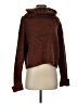 Topshop Brown Turtleneck Sweater Size 0 - 2 - photo 1
