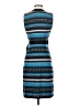 Leota Stripes Blue Casual Dress Size S - photo 2