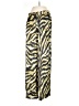 LNA Animal Print Gold Casual Pants Size S - photo 1