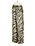 LNA Animal Print Gold Casual Pants Size S - photo 2