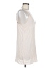 Free People 100% Polyester Ivory Sleeveless Blouse Size M - photo 4