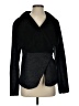 Aqua 100% Polyester Black Blazer Size S - photo 1