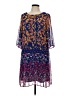 Rabbit Rabbit Rabbit Designs 100% Polyester Paisley Blue Cocktail Dress Size L (estimated) - photo 1