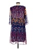 Rabbit Rabbit Rabbit Designs 100% Polyester Paisley Blue Cocktail Dress Size L (estimated) - photo 2